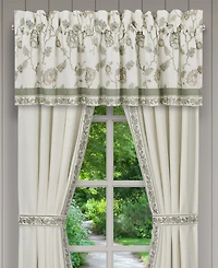 J Queen New York Fairview Window Straight Valance, 18" x 88"