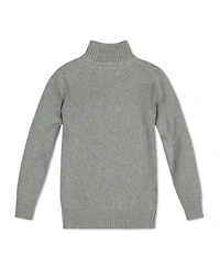 Hope & Henry Baby Boys Long Sleeve Half Zip Pullover Sweater