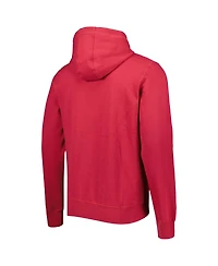 New Era Men's Cardinal Arizona Cardinals Ink Dye Pullover Hoodie