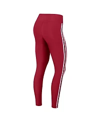 Wear by Erin Andrews Women's Red Atlanta Falcons Color Block Leggings