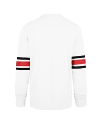 47 Brand Men's White San Francisco 49ers Gridiron Premier Brex Long Sleeve T-Shirt