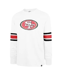 47 Brand Men's White San Francisco 49ers Gridiron Premier Brex Long Sleeve T-Shirt