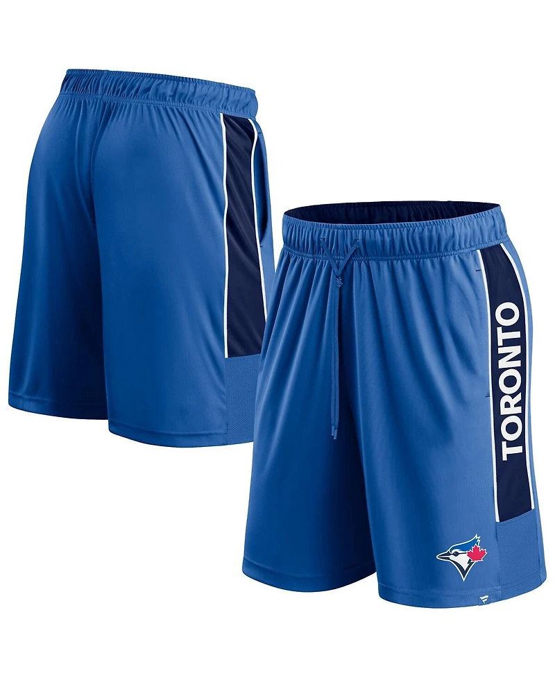 Fanatics Men's Royal Toronto Blue Jays Win The Match Defender Shorts