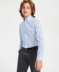 Big Boys Gingham Button Up Shirt