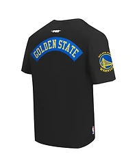 Pro Standard Men's Black Golden State Warriors Made To Play Drop Shoulder T-Shirt