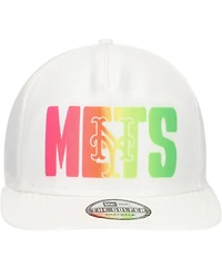 New Era Men's White New York Mets Spring Spectrum Golfer Snapback Hat