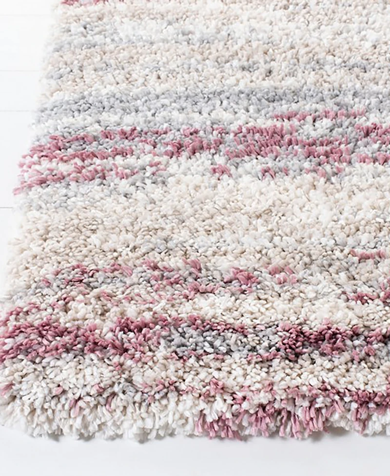 Safavieh Fontana Shag FNT842B 2'3"x8' Runner Area Rug