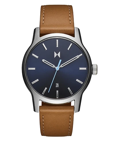 Mvmt Men's Classic Ii Tan Leather Strap Watch 44mm