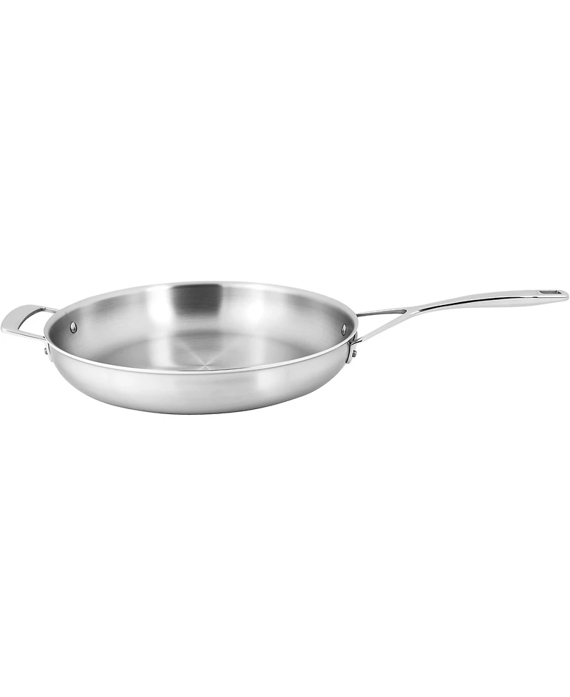 Demeyere Essential 5 Stainless Steel 2-Piece Fry Pan with Lid