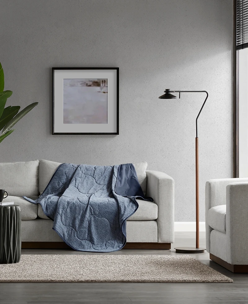 Sharper Image Cooling Touch Down Alternative Throw, 50" x 60"