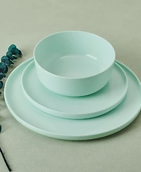 Mikasa Madison Mint Green 12 Pc. Dinnerware Set, Service for 4