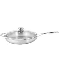 Demeyere Essential 5 Stainless Steel 2-Piece Fry Pan with Lid