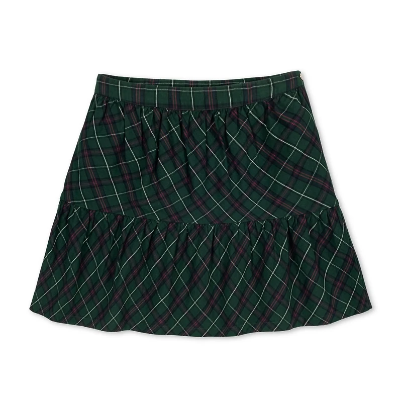 Hope & Henry Baby Girls Organic Pull-on Flounce Party Skirt