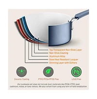 NutriChef Kitchenware Pots & Pans Set – High-qualified Basic Kitchen Cookware Set