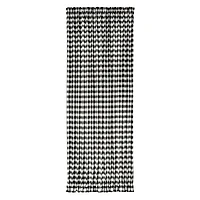 Kate Aurora Plaid Country Farmhouse French Door Curtain Panel With Matching Tieback