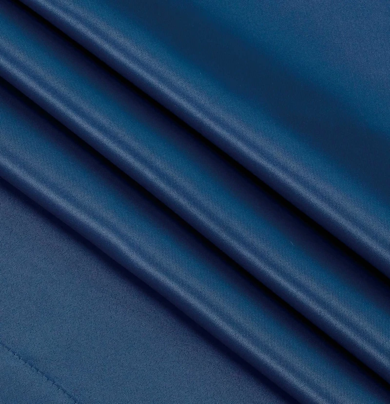 Kate Aurora Basic Drape Woven Jacquard Thermal Curtain Panel - Rose