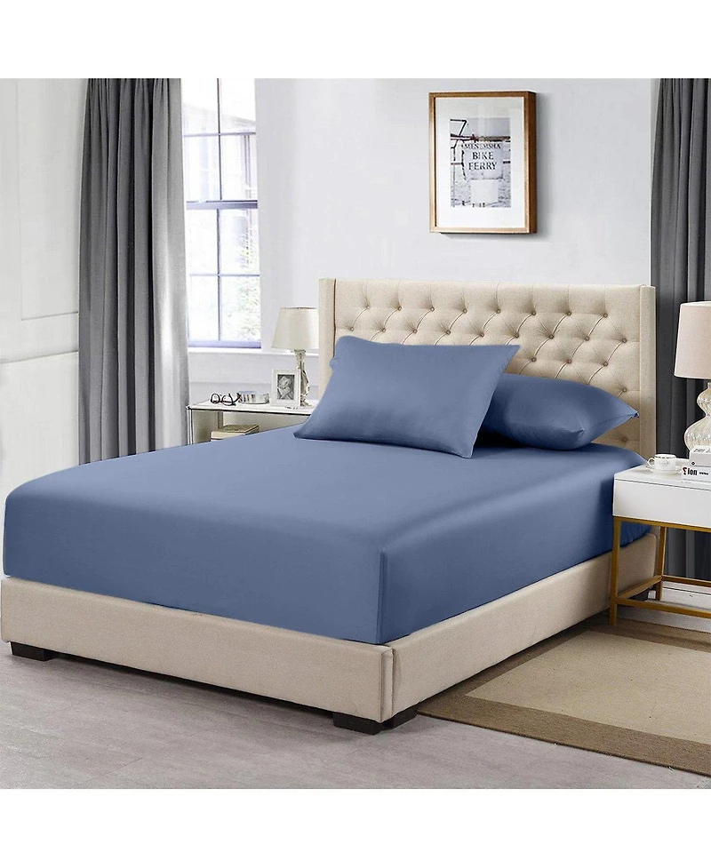 Percale Extra Deep (22 Inches) Fitted Sheet Only