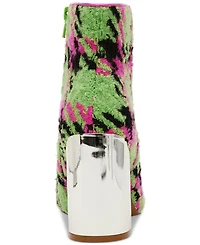 Betsey Johnson Women's Jackyy Block-Heel Dress Booties