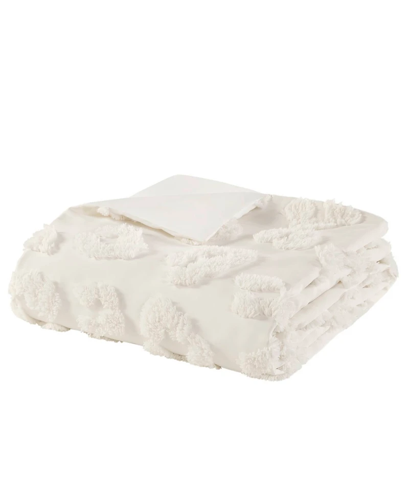Intelligent Design Larissa Chenille 3-Pc. Duvet Cover Set, Full/Queen