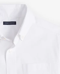 Tommy Hilfiger Big Boys Front Pocket Pinpoint Oxford Shirt