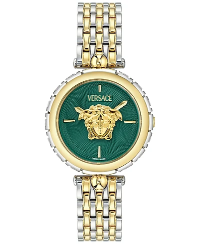 Versace Women's Swiss Medusa Heritage Two-Tone Stainless Steel Bracelet Watch 38mm