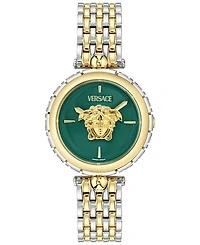 Versace Women's Swiss Medusa Heritage Two-Tone Stainless Steel Bracelet Watch 38mm