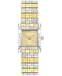 Versace Women's Swiss Mosaic Two-Tone Stainless Steel Bracelet Watch 22mm