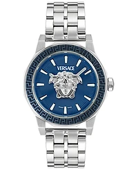 Versace Men's Swiss Stainless Steel Bracelet Watch 43mm