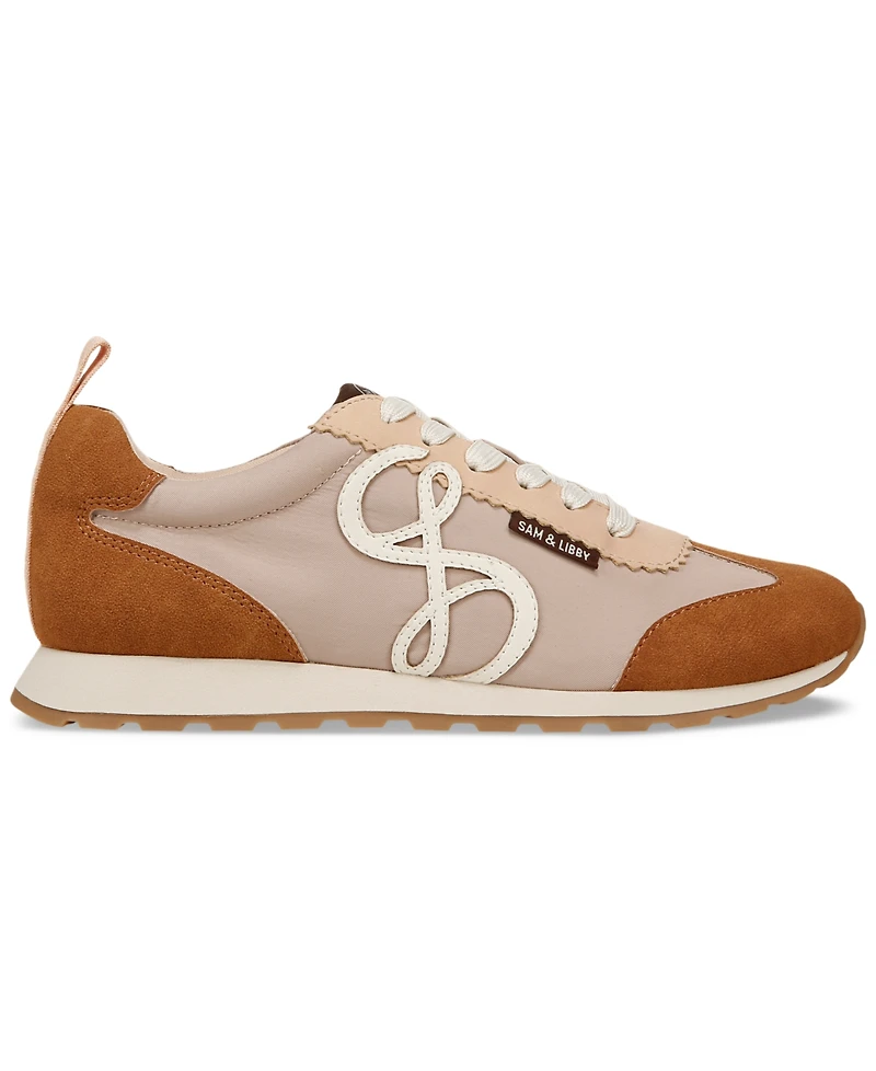 Sam and Libby Women's Rowen Lace Up Retro Sneakers
