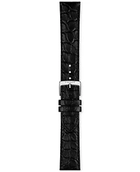 Tissot Men's Swiss Everytime Black Leather Strap Watch 40mm