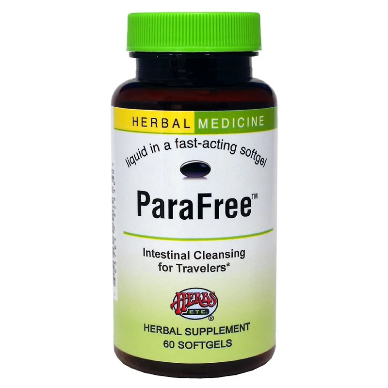 Trace Minerals ParaFree Softgels 60 ct Herbs Etc