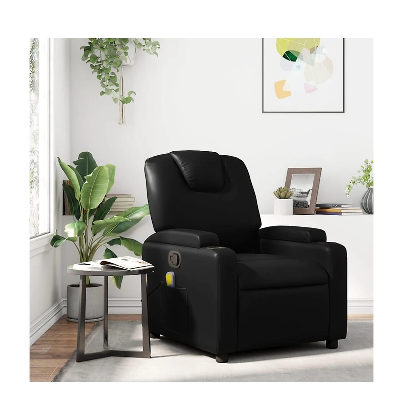 Massage Recliner Chair Faux Leather