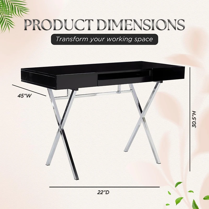 Kings Brand Furniture Contemporary Style Home & Office Desk
