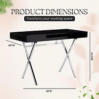 Kings Brand Furniture Contemporary Style Home & Office Desk