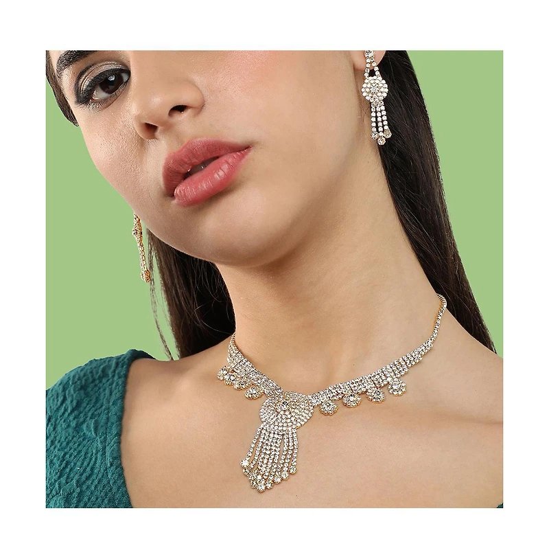 Sohi Women's Bling Jewellery Set