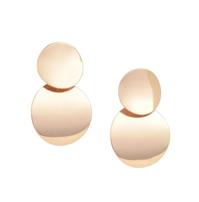 Sohi Women's Circular Drop Earrings