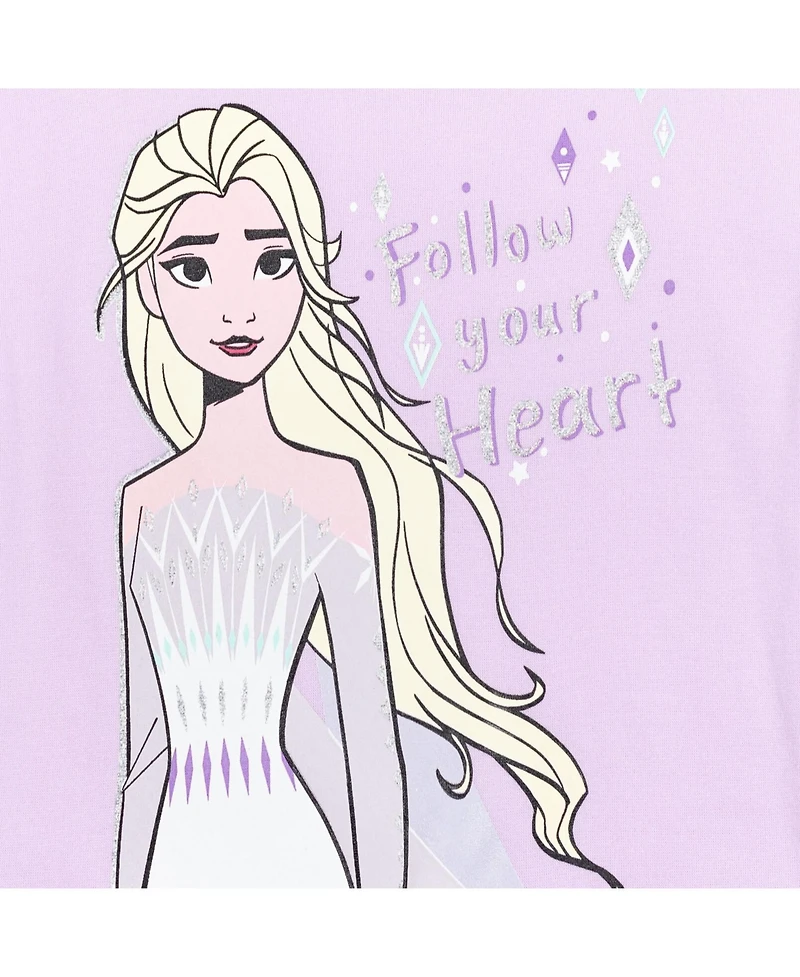 Frozen Girls Disney Sweatshirt and Leggings Outfit Set