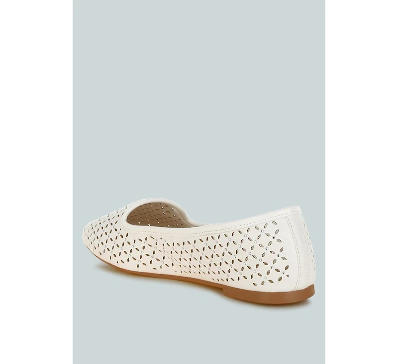 Kyrie Cut Out Detail Ballerinas Women