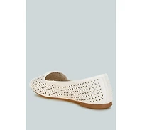 Kyrie Cut Out Detail Ballerinas Women