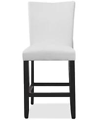 Kellet Faux Leather Counter Height Chair, Created for Macy's