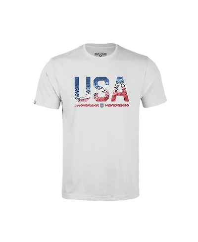 Levelwear Big Boys and Girls White Usmnt Little Richmond T-Shirt