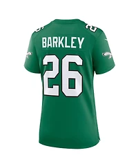 Nike Women's Saquon Barkley Kelly Green Philadelphia Eagles Alternate Game Jersey