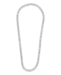 Sterling Forever Marisol Cubic Zirconia Tennis Necklace