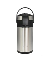 MegaChef 3 Quart Stainless Steel Vacuum Body Pump Cap Air Pot