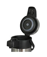 MegaChef 3 Quart Stainless Steel Vacuum Body Pump Cap Air Pot