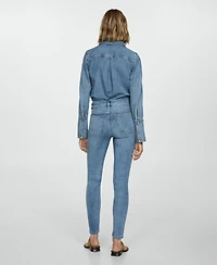Mango Women's High-Rise Skinny Jeans