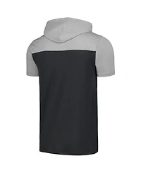 New Era Men's Black San Francisco Giants Active Brushed Hoodie T-Shirt