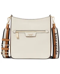 kate spade new york Hudson Small Pebbled Leather Messenger Crossbody
