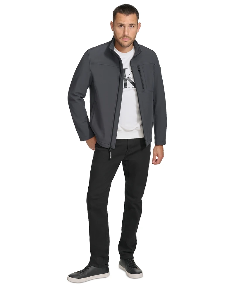 Calvin Klein Men's Infinite Stretch Soft Shell Jacket