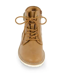 Kenneth Cole New York Little and Big Boys Pace Zamir Moto Boots